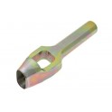 Hollow punches oval 10x40 mm 1 pc